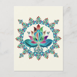 Carte Postale Lotus luxueux