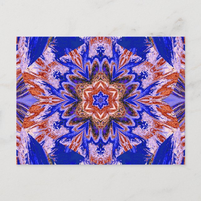 CARTE POSTALE LOTUS PEINTS 18 (Devant)