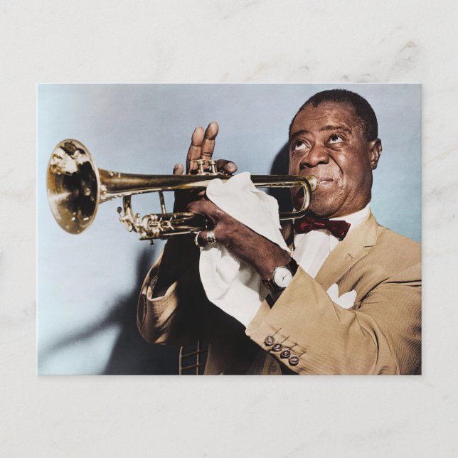 Carte Postale Louis Armstrong (Devant)