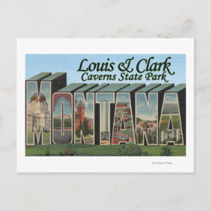 Carte Postale Louis & Clark Caverns Park, Montana