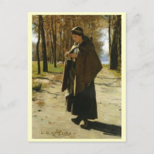 Carte Postale Louis Welden Hawkins, Un Paysan