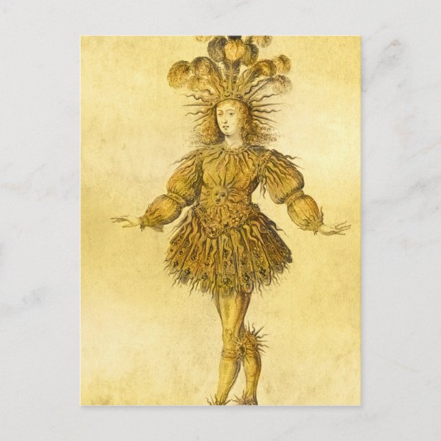 Carte Postale Louis XIV de France (Devant)