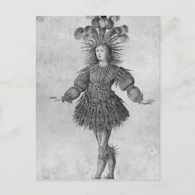 Carte Postale Louis XIV de France (Devant)