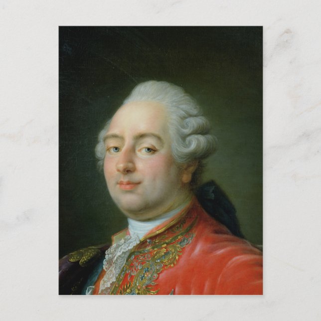 Carte Postale Louis XVI 1786 (Devant)