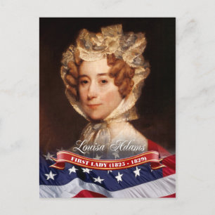 Carte Postale Louisa Adams, Première Dame des Etats-Unis