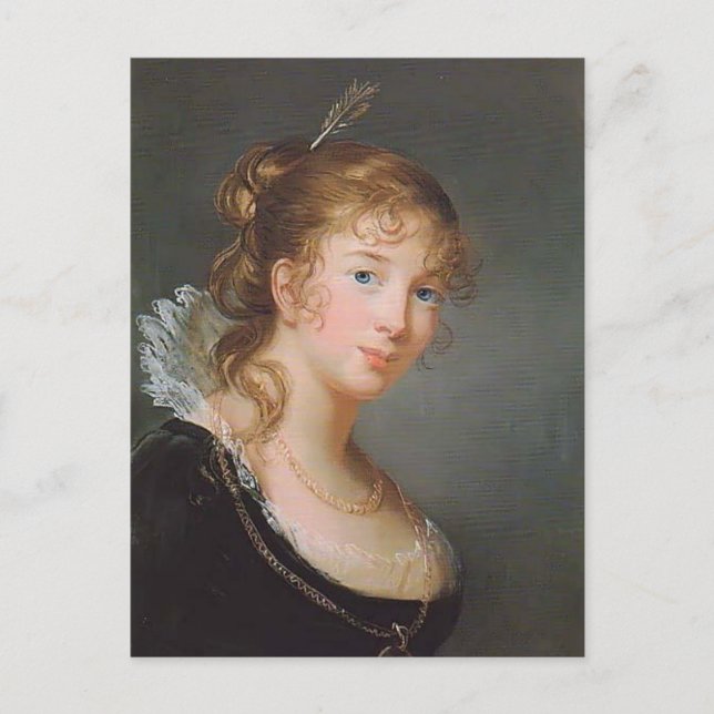 Carte Postale Louise Elisabeth Brun - Princesse Louise de Prusse (Devant)