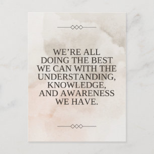 Carte Postale Louise Hay Citation - Le meilleur que nous puissio