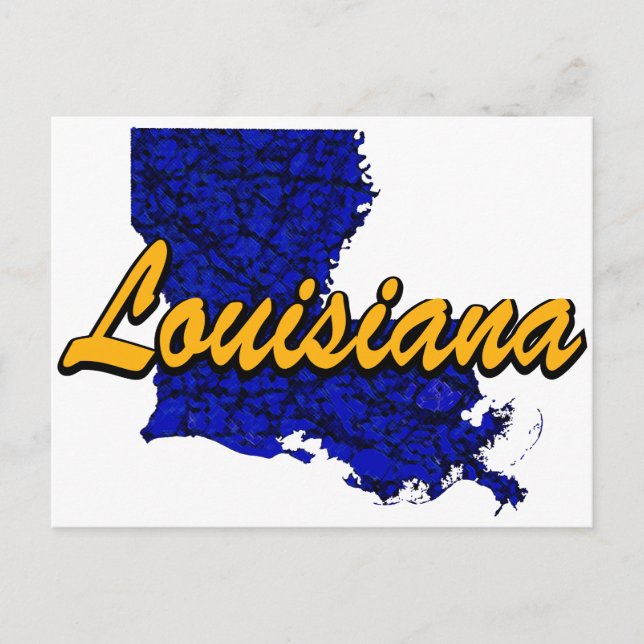 Carte Postale Louisiane (Devant)