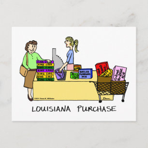 Carte postale Louisiane