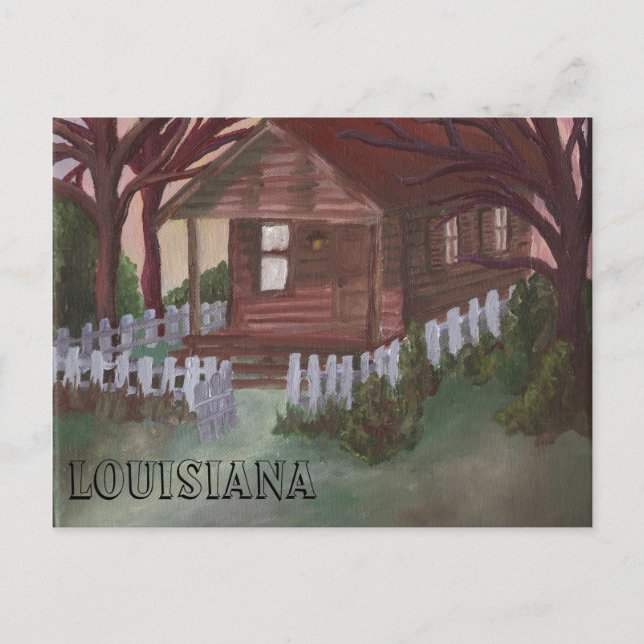 Carte Postale Louisiane (Devant)