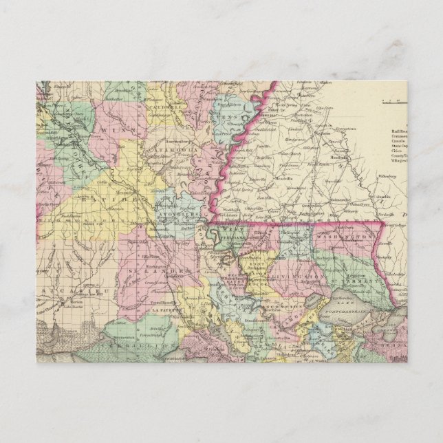 Carte Postale Louisiane 8 (Devant)