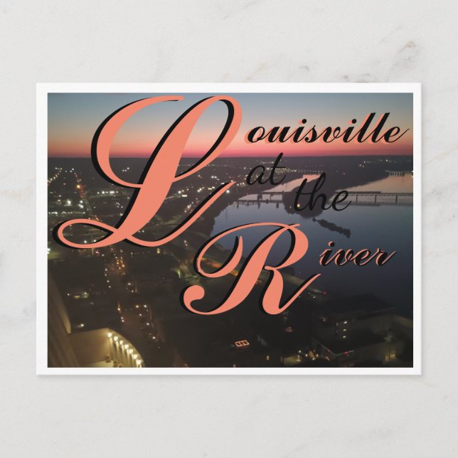Carte Postale Louisville à River Postcard (Devant)