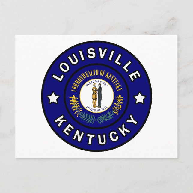 Carte Postale Louisville Kentucky (Devant)