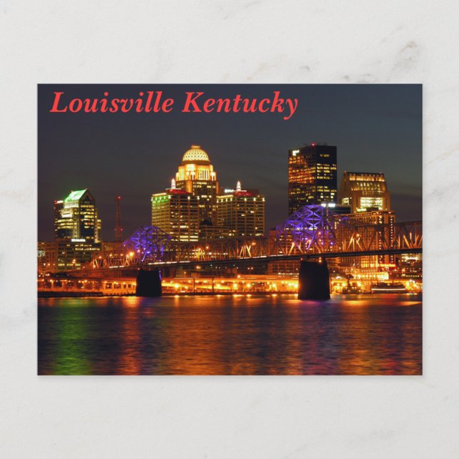 Carte Postale Louisville Kentucky (Devant)