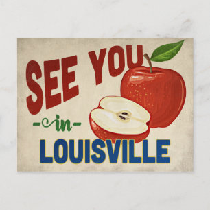 Carte Postale Louisville Kentucky Apple - Vintage voyage