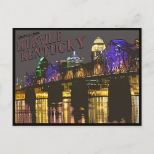 Carte Postale Louisville Kentucky Postcard