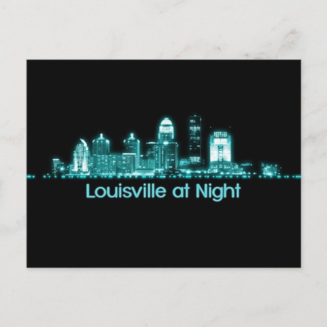 Carte Postale Louisville Skyline (Devant)