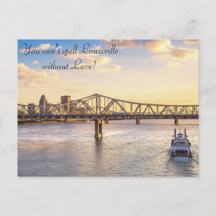 Carte Postale Louisville Skyline et Belle Postcard