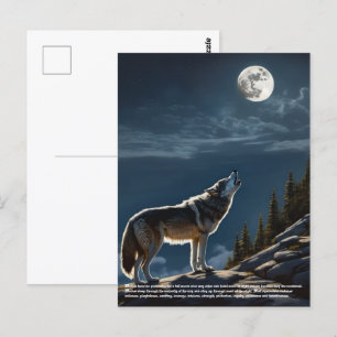 Carte Postale Loup