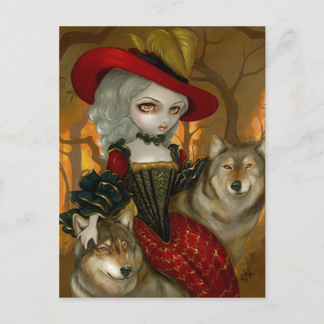 Carte postale "Loup-Garou : d'Automne" (Devant)