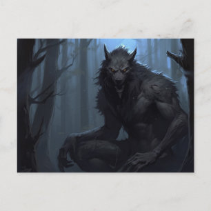 Carte Postale Loup-garou Lycan 