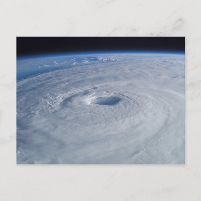 Carte Postale L'ouragan Isabel de l'espace (Devant)