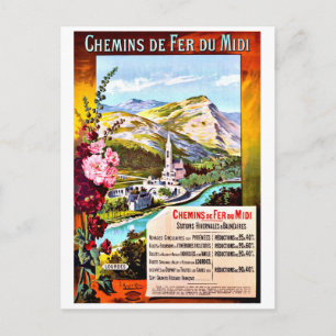 Carte Postale Lourdes, France, voyage vintage