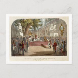 Carte Postale L'ouverture par la reine Victoria de la Pa industr