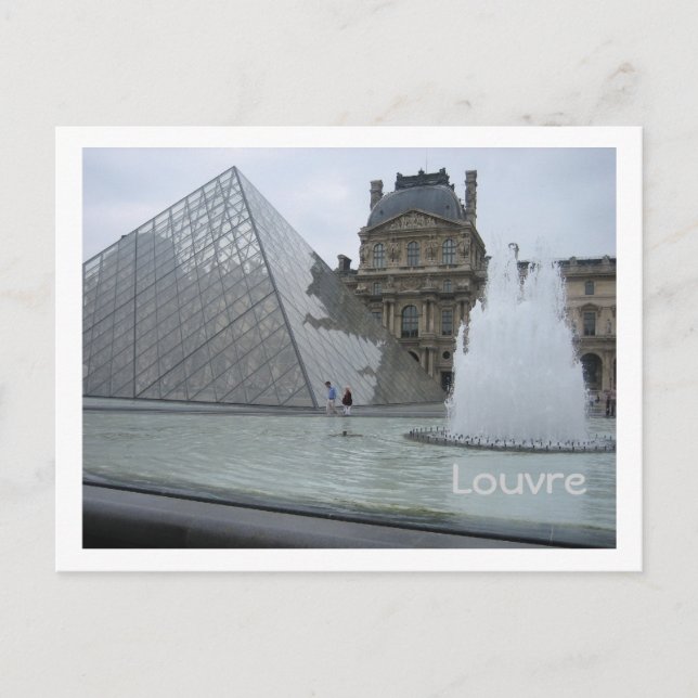 Carte Postale Louvre (Devant)