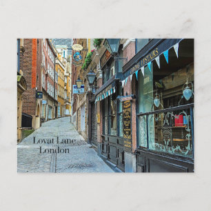 Carte Postale Lovat Lane, Londres, Angleterre,