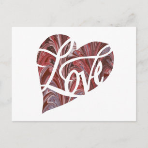 Carte postale Love