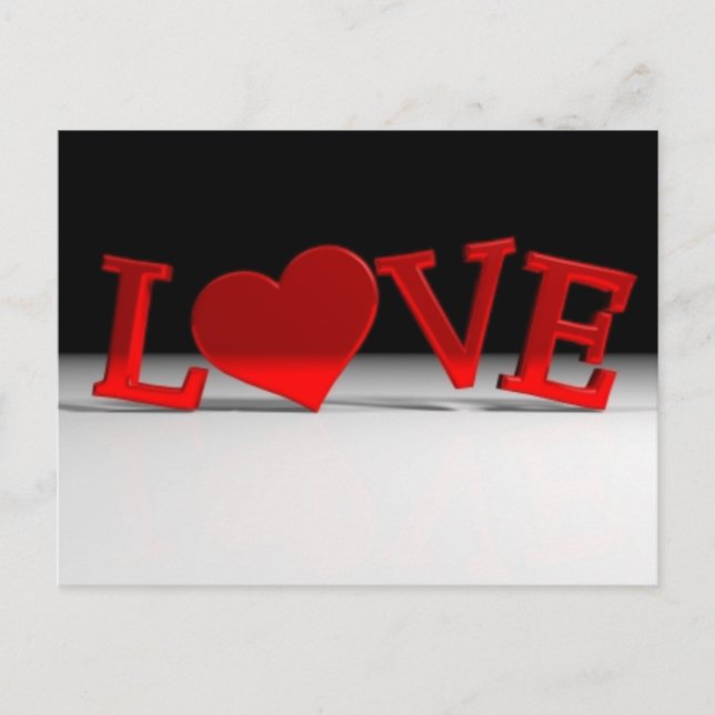 Carte postale Love (Devant)