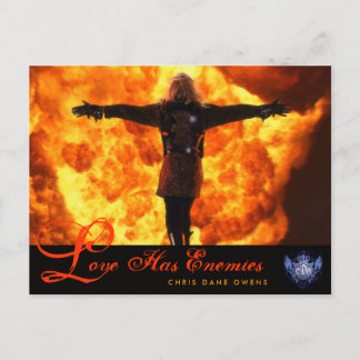 Carte Postale LOVE A ENNEMIS -Carte postale