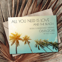 Love Beach Tropical Mariage Budget Économisez la d