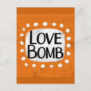 Carte postale Love Bomb