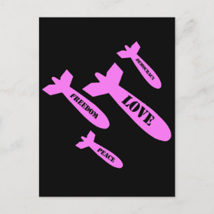 Carte Postale Love Bombs