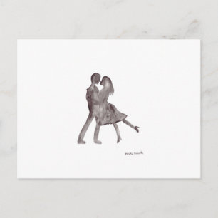 Carte Postale Love couple danseurs