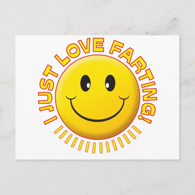 Carte Postale Love Farting (Devant)