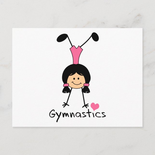 Carte Postale Love Gymnastique (Devant)