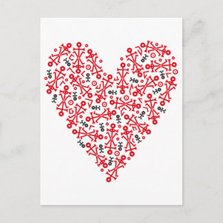 Carte Postale Love Heart Icon 2012 Art