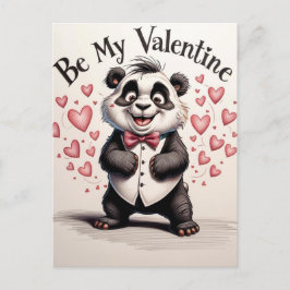 Carte Postale Love in black and white