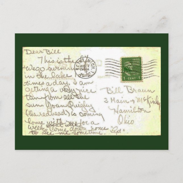 Carte postale LOve LeTer (Devant)