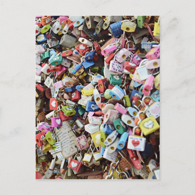 Carte Postale Love Locks (Devant)