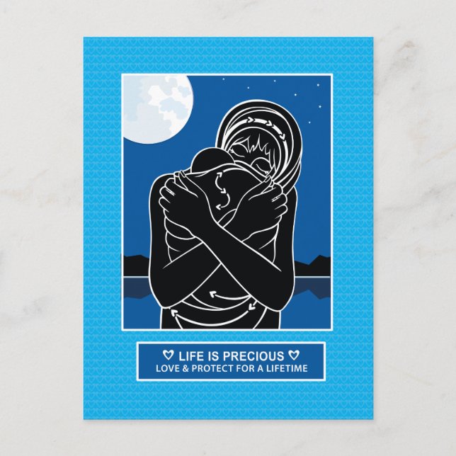 Carte postale Love & Protect 2_ (Devant)