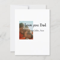 love you dad fête des pères ajouter photo name sim