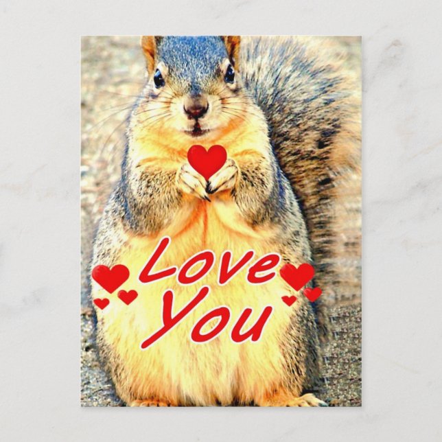 Carte Postale Love You_Postcard (Devant)