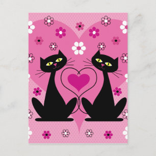 Carte Postale Lovely Cats