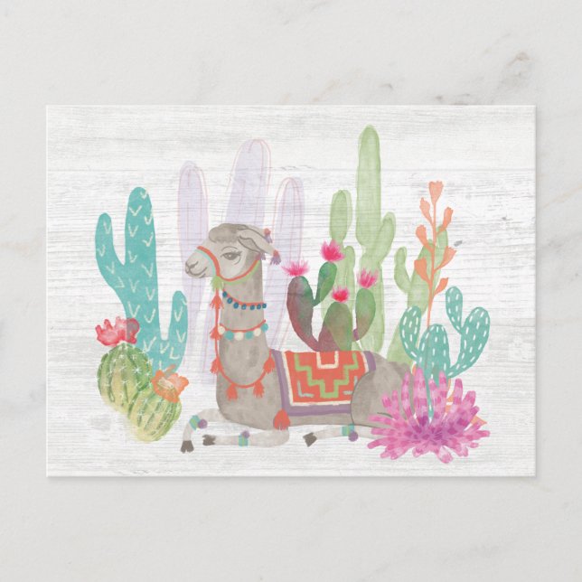 Carte Postale Lovely Llamas I (Devant)