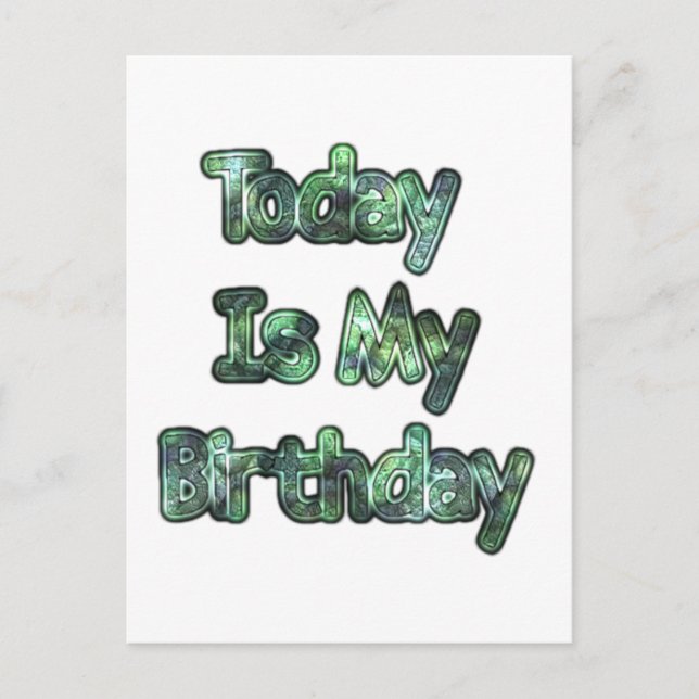 Carte Postale Lovely Today is my Birday Hakuna Matata.png (Devant)