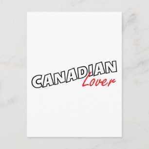 Carte Postale Lover canadien